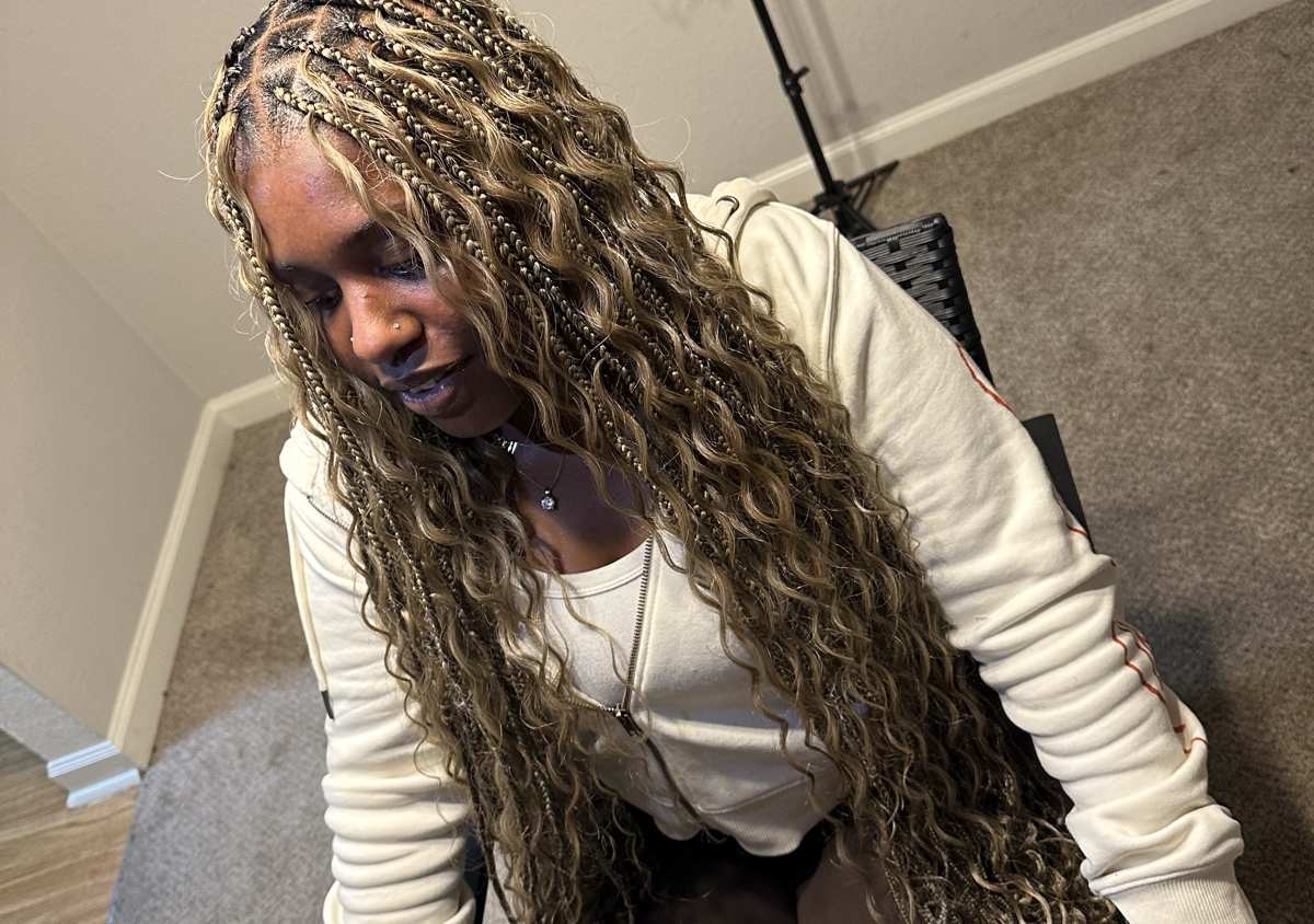 smedium boho knotless