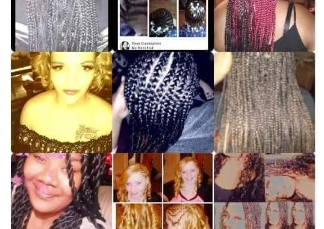 Large box braids 