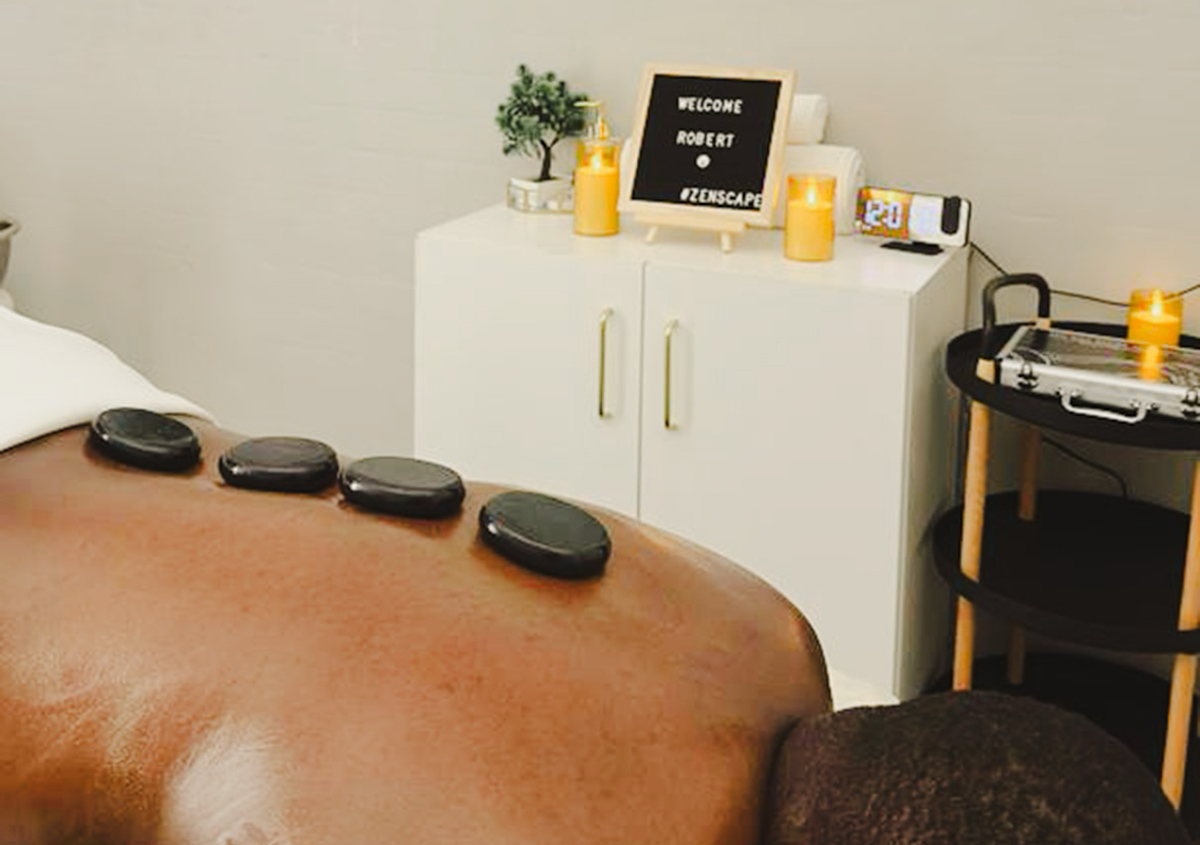 HOT STONE MASSAGE // BACK, NECK & SHOULDERS