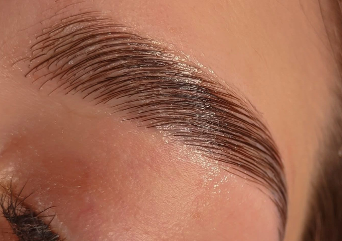 Brow lamination wax +tint