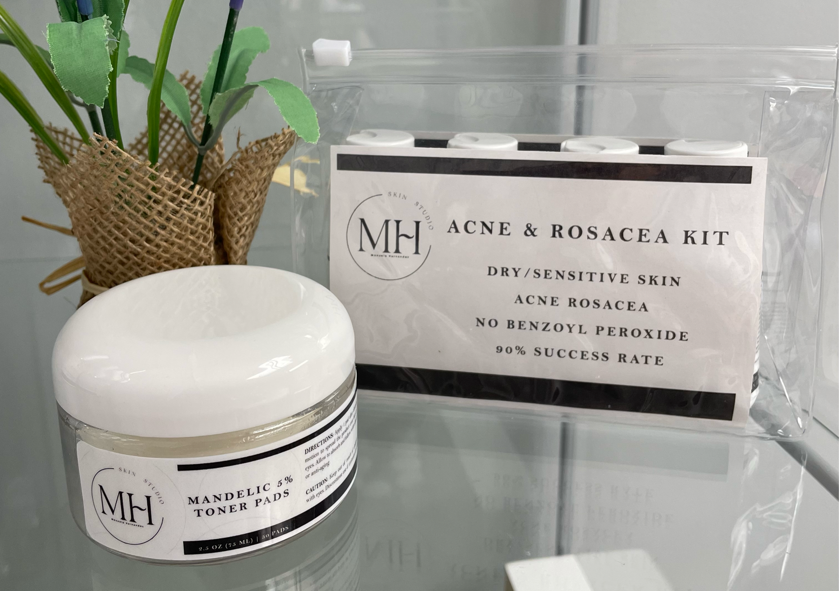 Kit anti acné y rosasea