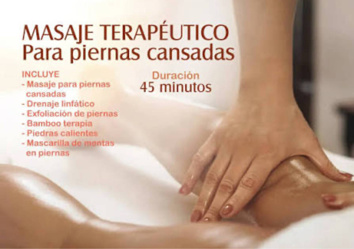 Tired Legs Massage / Masaje de Piernas Cansadas