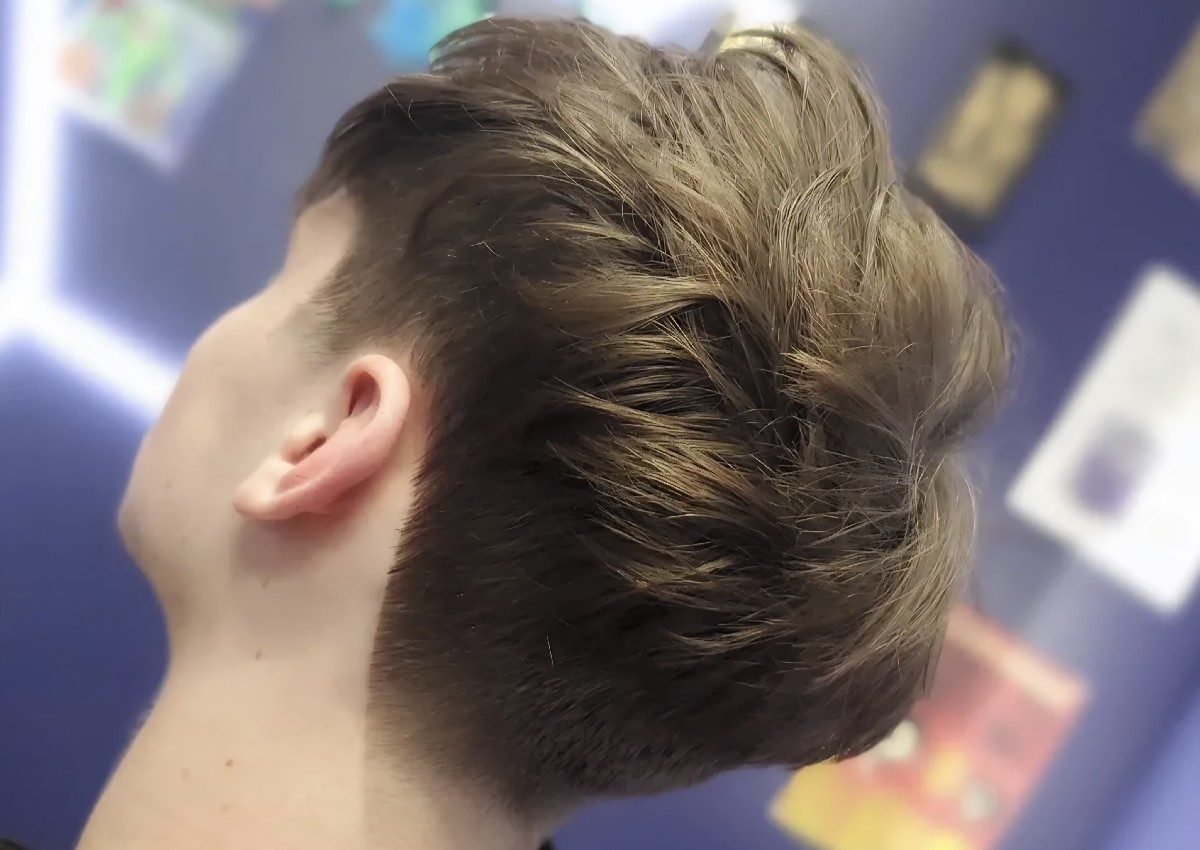 Mens haircut (1/4)