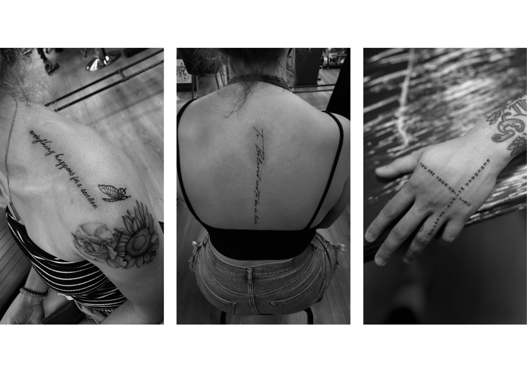 Short Quote/Phrase Tattoo