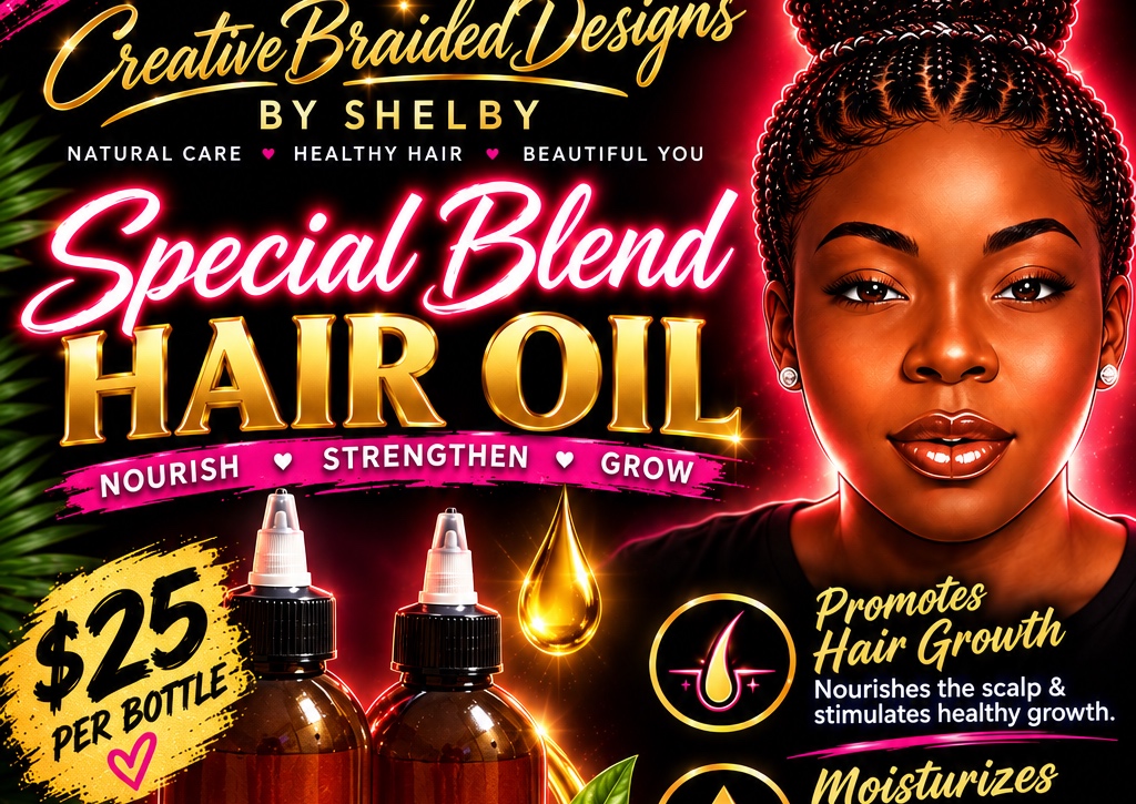 Special blend hair oil