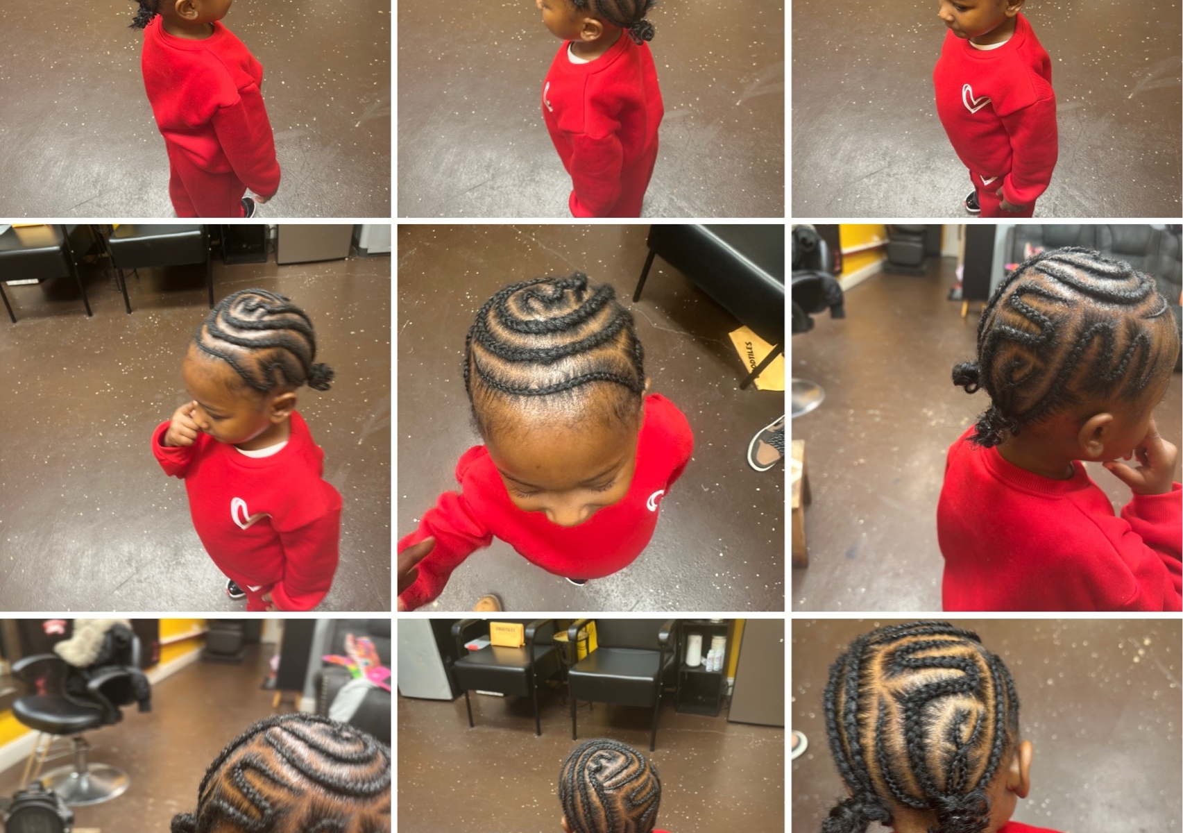 Little girls braids ages 1-9