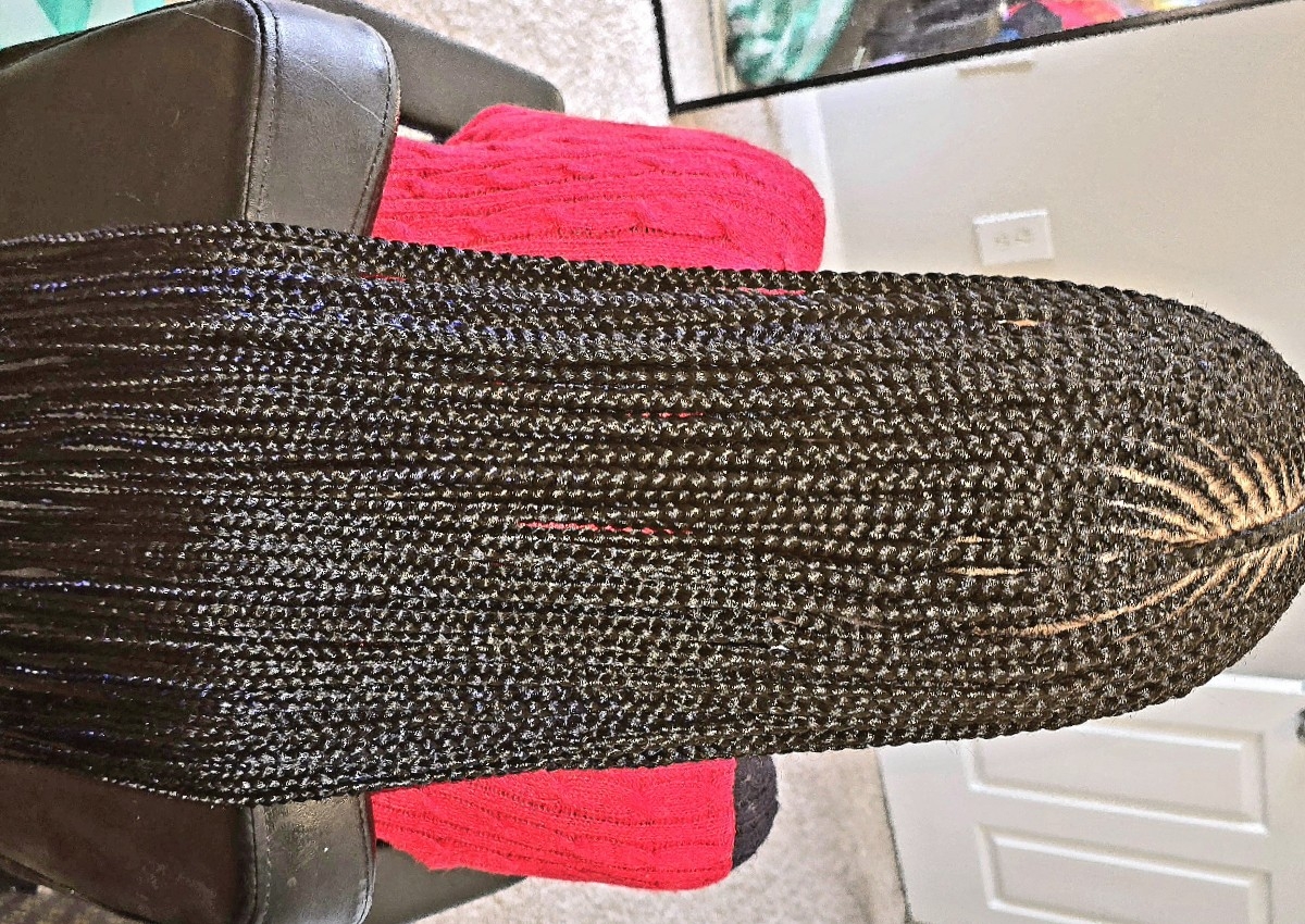 Tribalbraids 3 layers(waistlength)