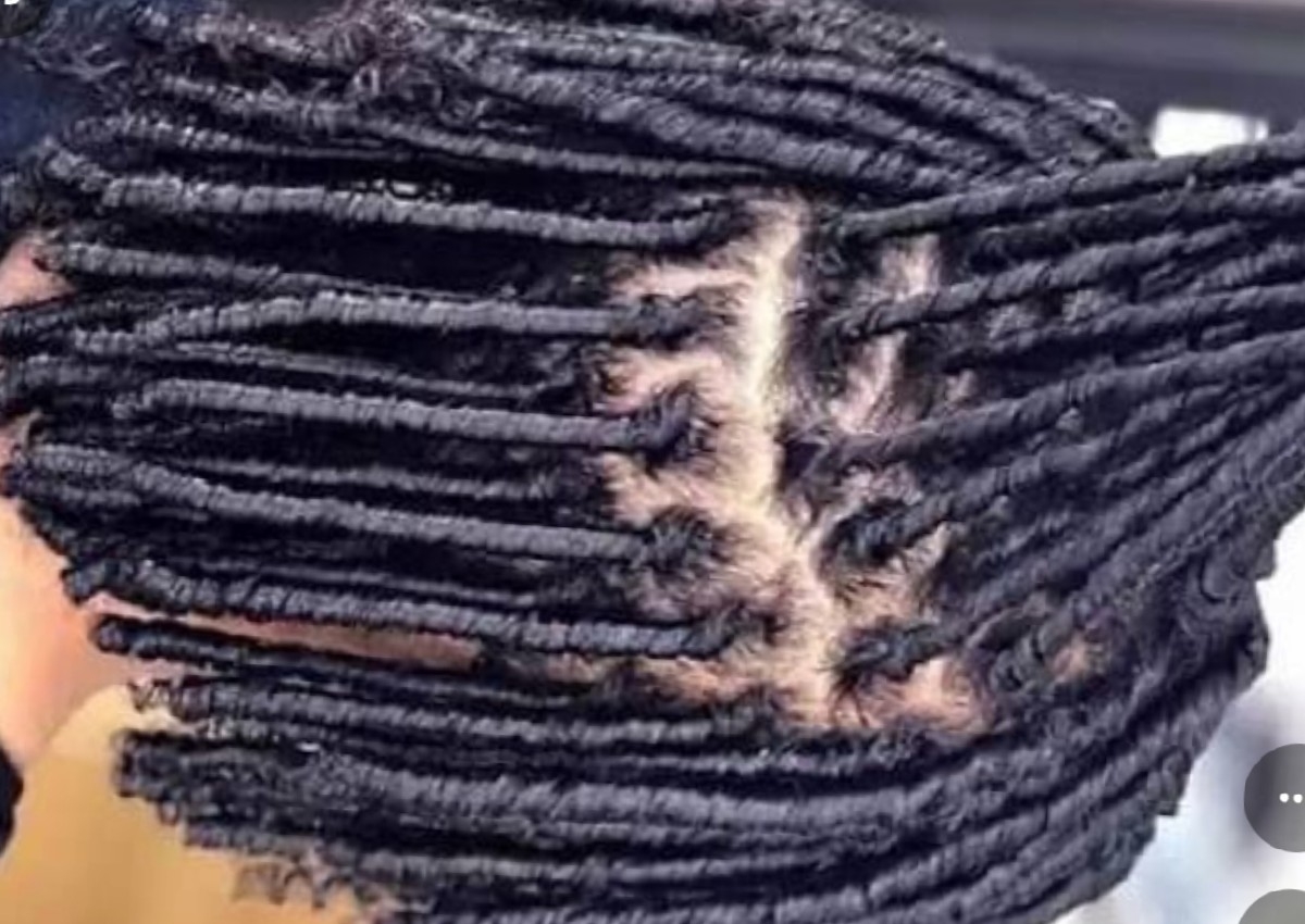 Starter locs on long hair(comb/twists method)