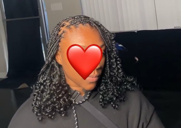 Med knotless boho bob