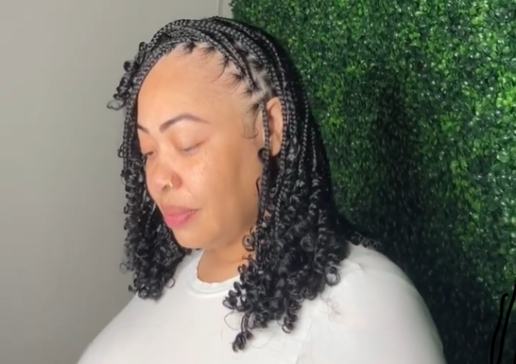 Smed knotless boho bob