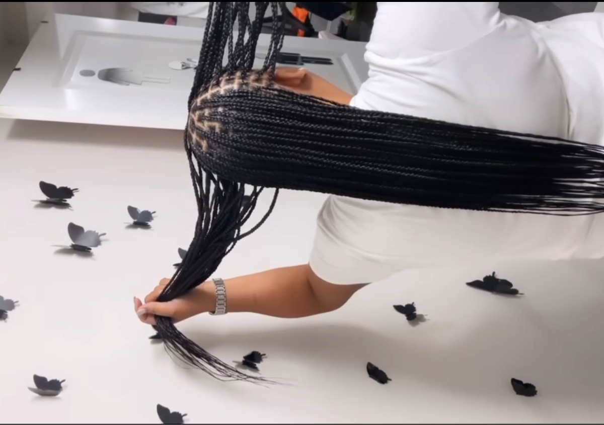 Small knotless ( Midback ) 