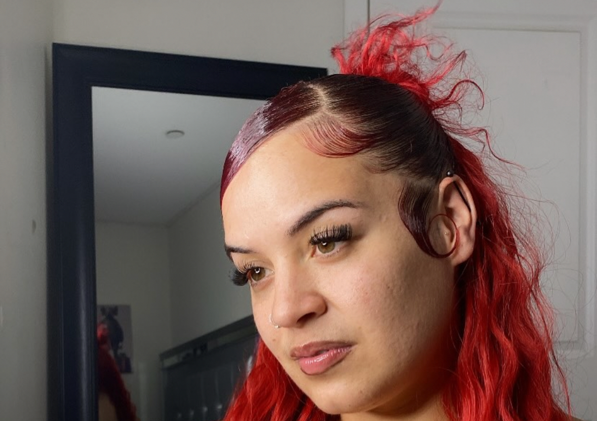 Half up Half down quick weave 