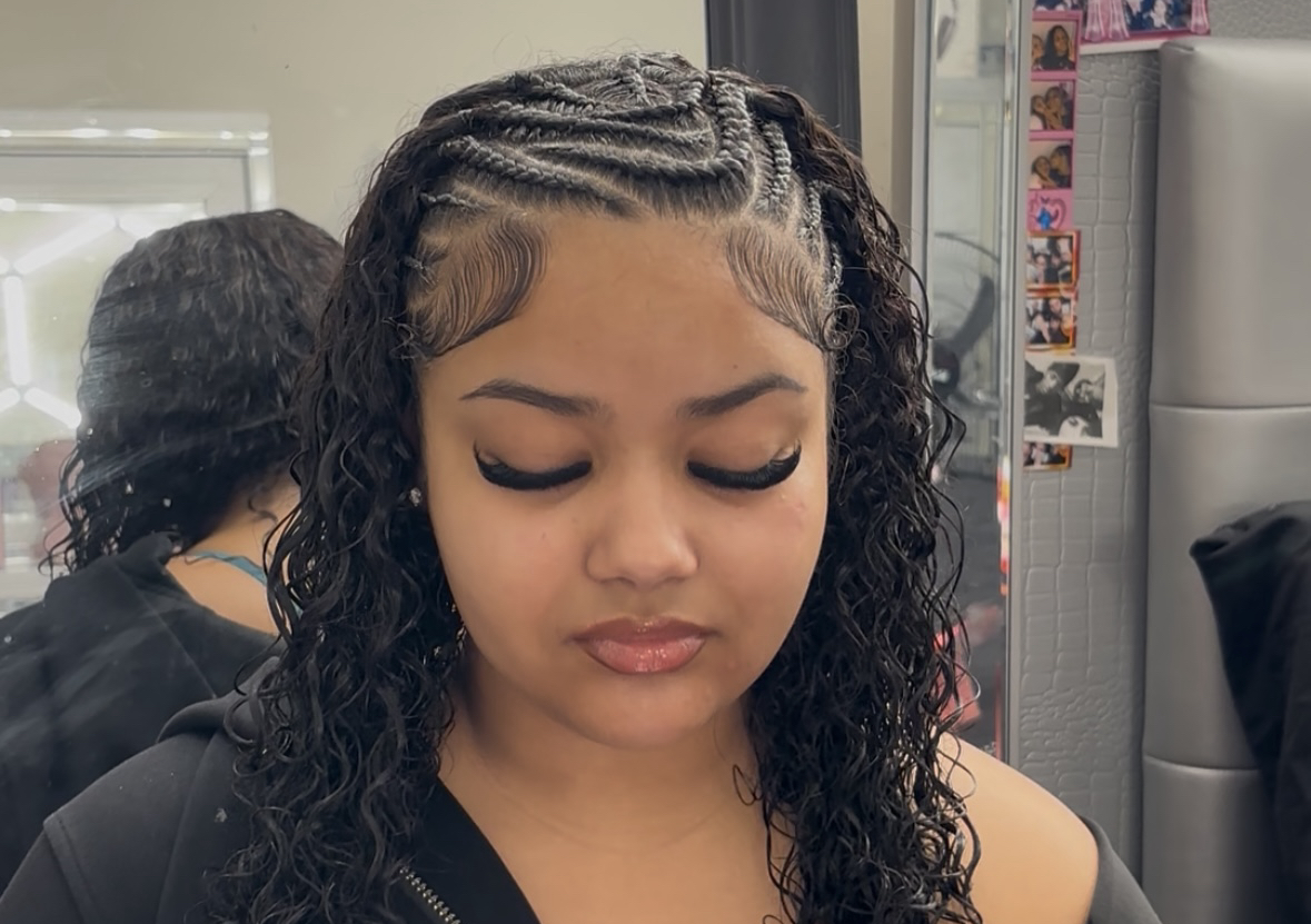 Half braids