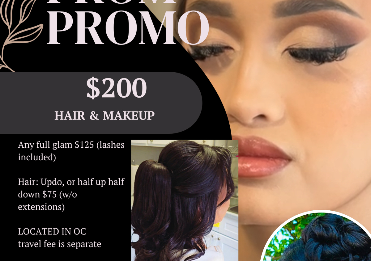 PROM PROMO (hair & makeup) 