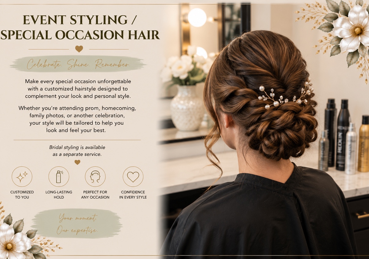 Event Styling / Special Occasion Hair