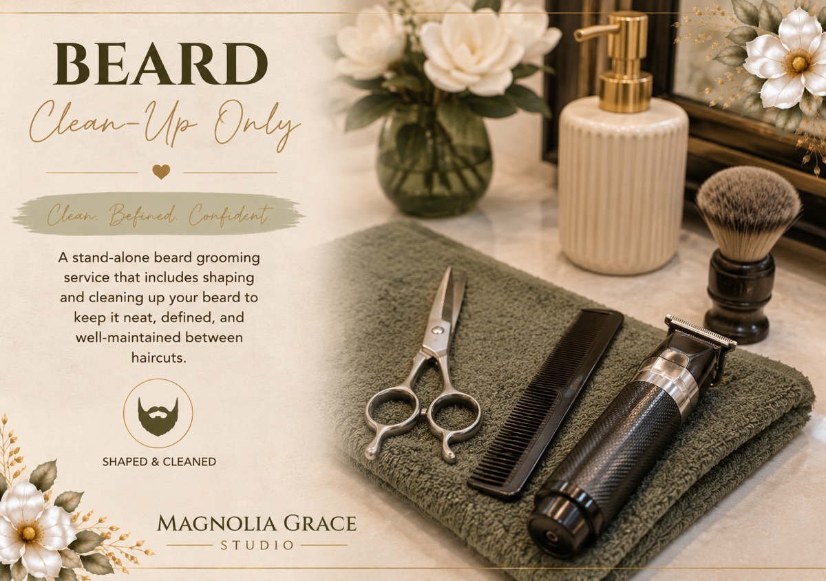 Beard Clean-Up Only