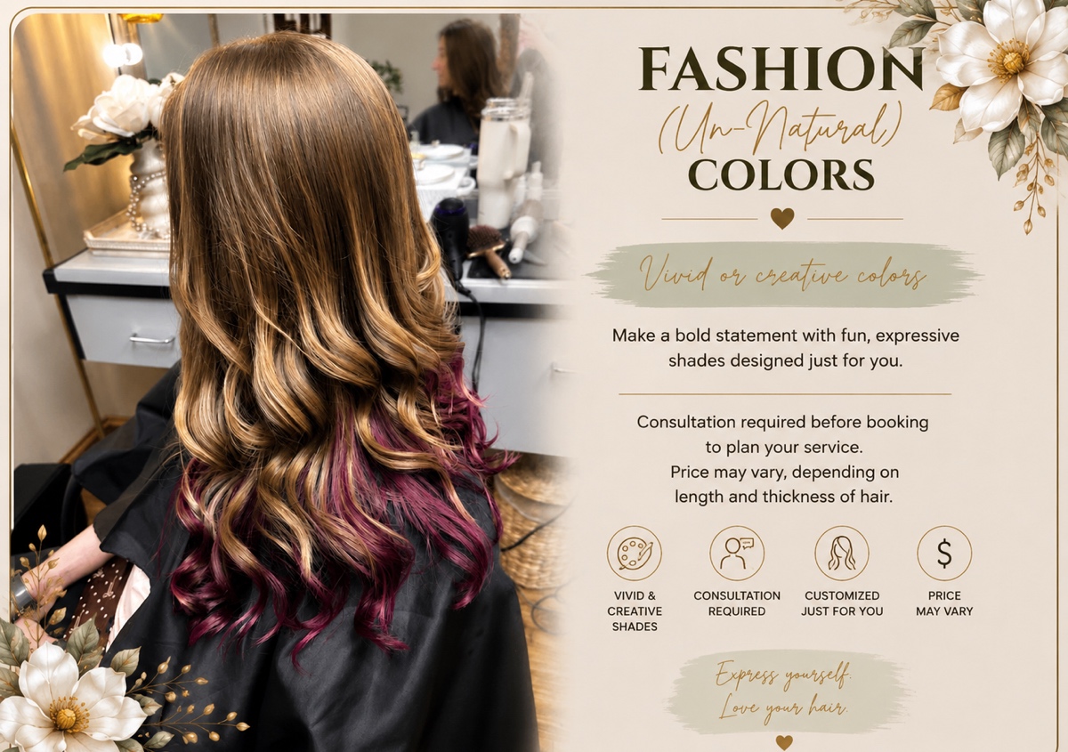 Fashion (Un-Natural) Colors