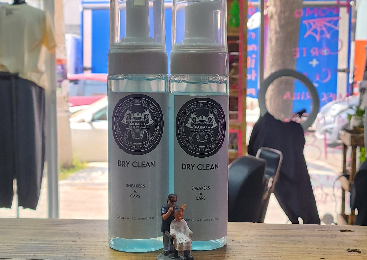 Espuma lavado en seco