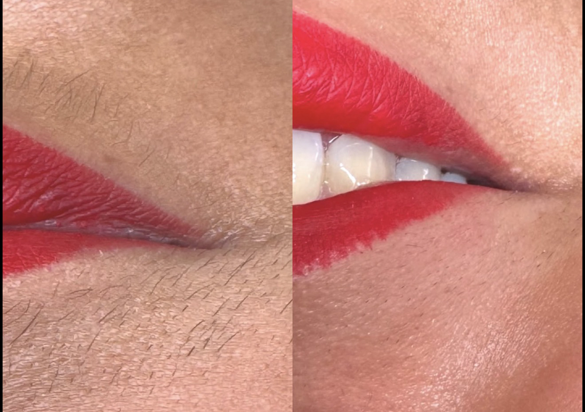 Upper lip wax 