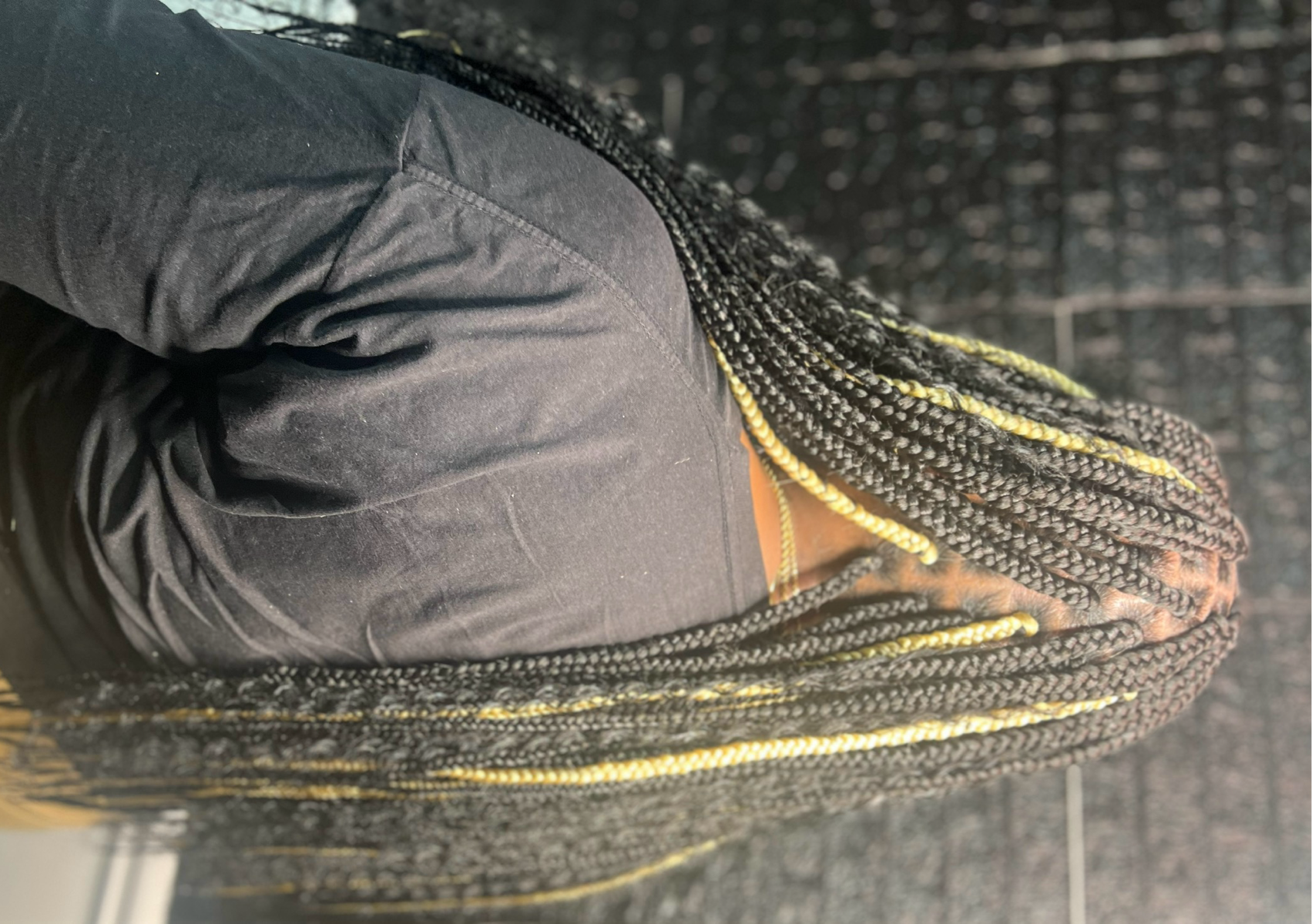 Medium BoxBraids (Lower Back)