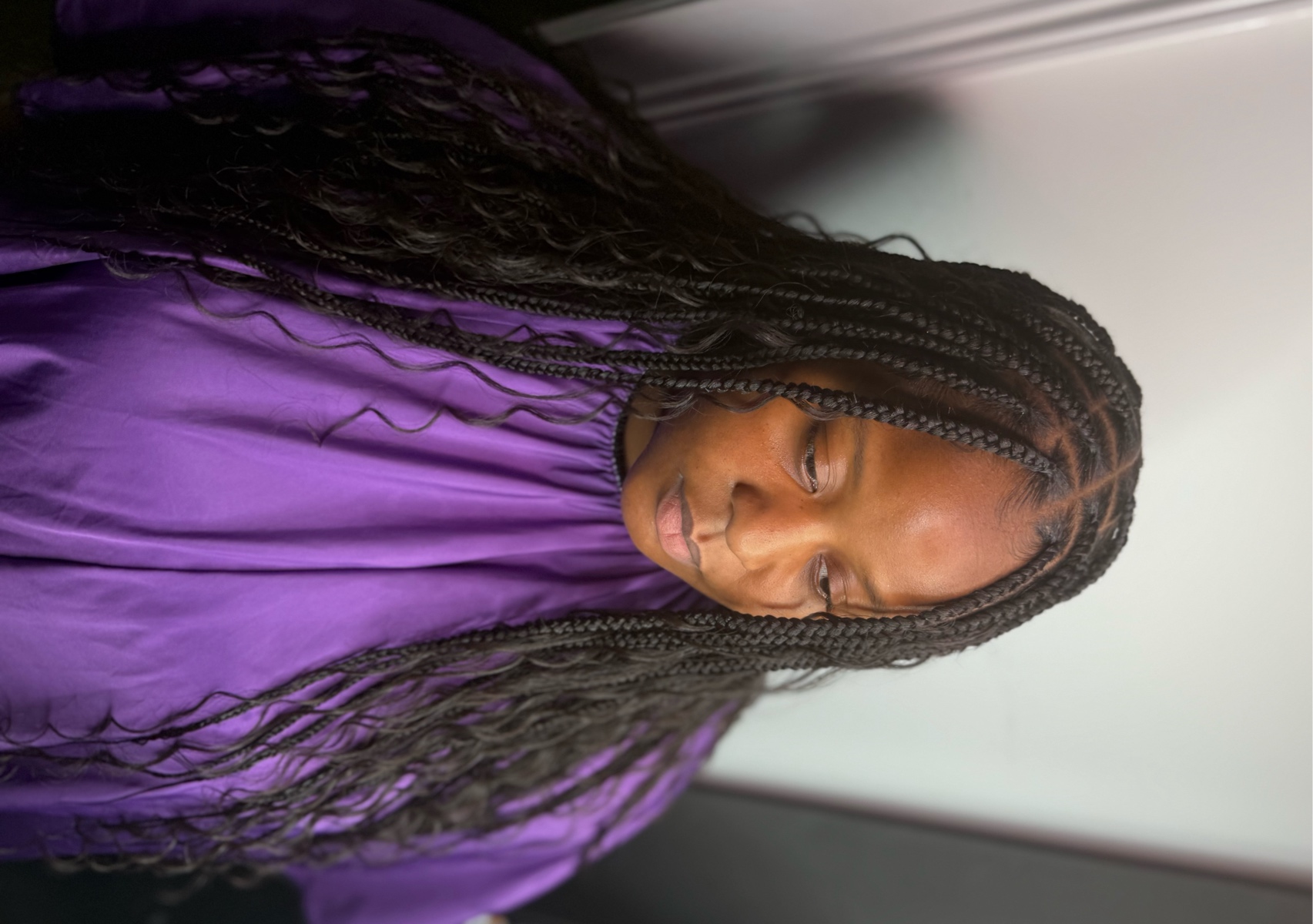 Knotless Braids x Med. (Lower Back)