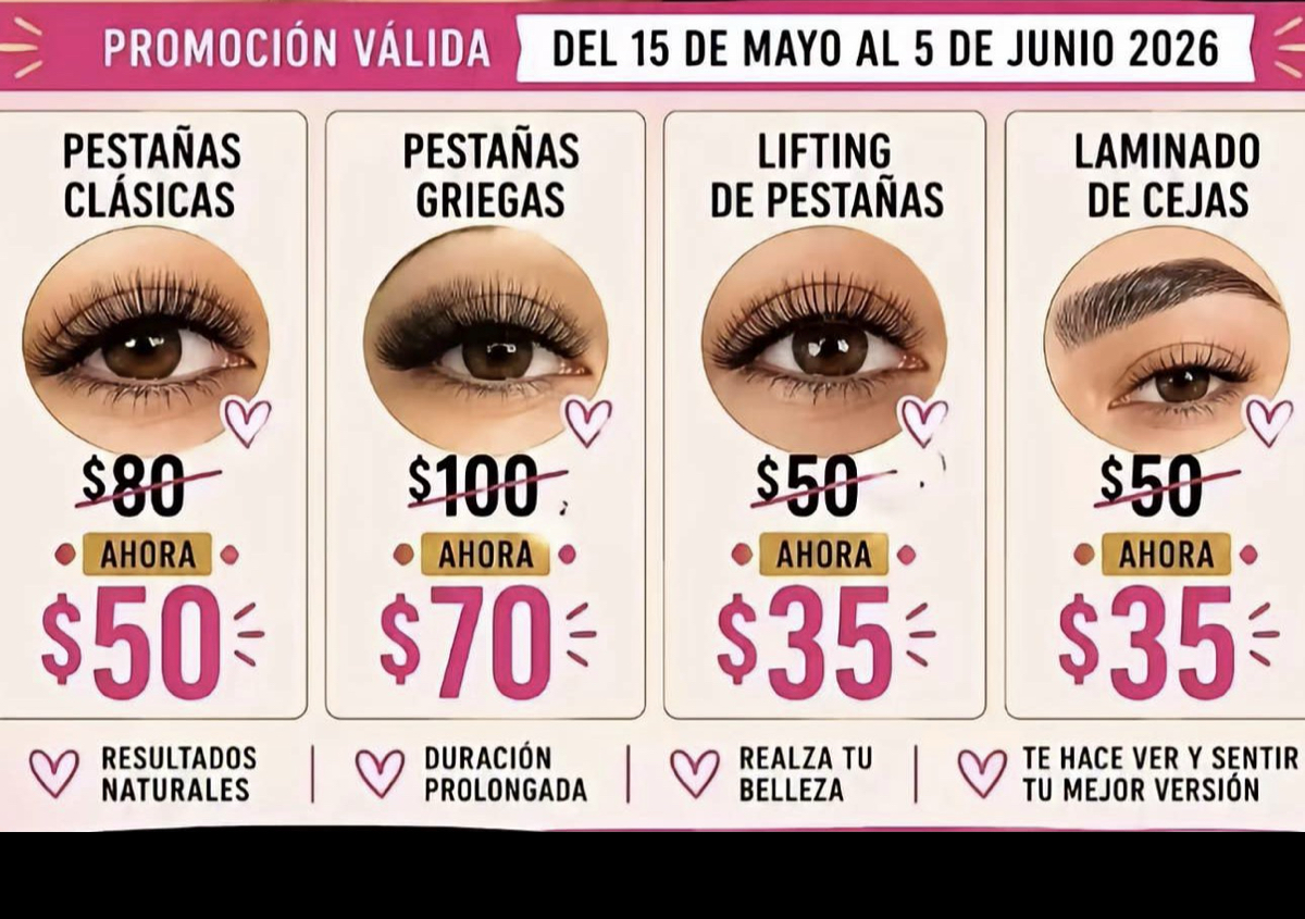 Brow laminate $35 (reg$50)