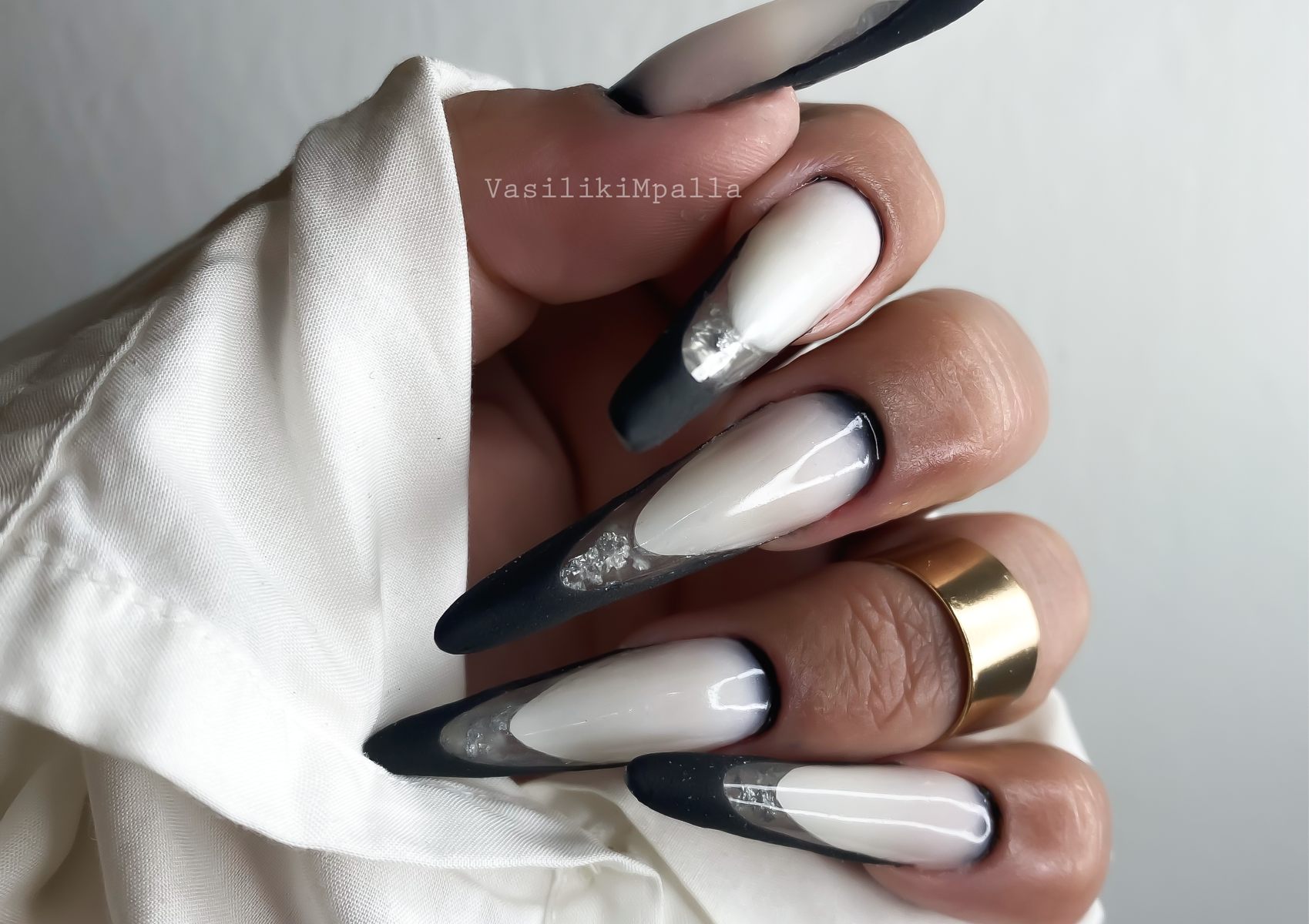 Τοποθέτηση Ρωσικό Αμύγδαλο Η Γοτθικό τοποθετηση extreme shapes russian techniques 