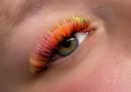 Full set color lashes( classic)