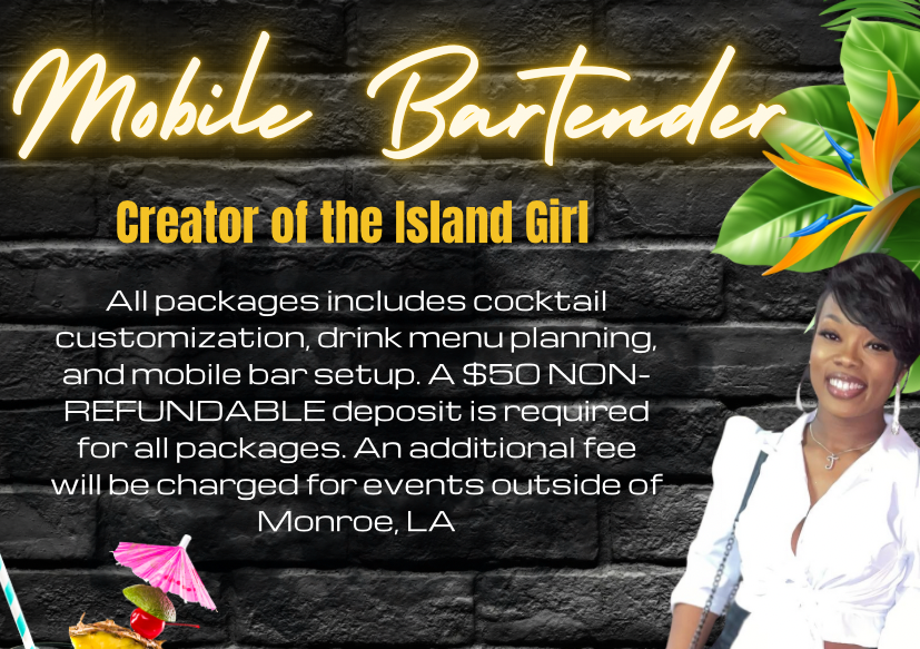 Bartending Wedding Event (Liquor Not Included)