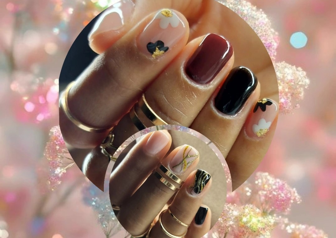 💅🏻Rubber base y diseño básico uña natural 