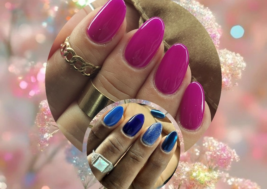 💅🏻Uñas acrílicas mediana➡️ un solo color & un billito en dos uñas si Haci lo desea 