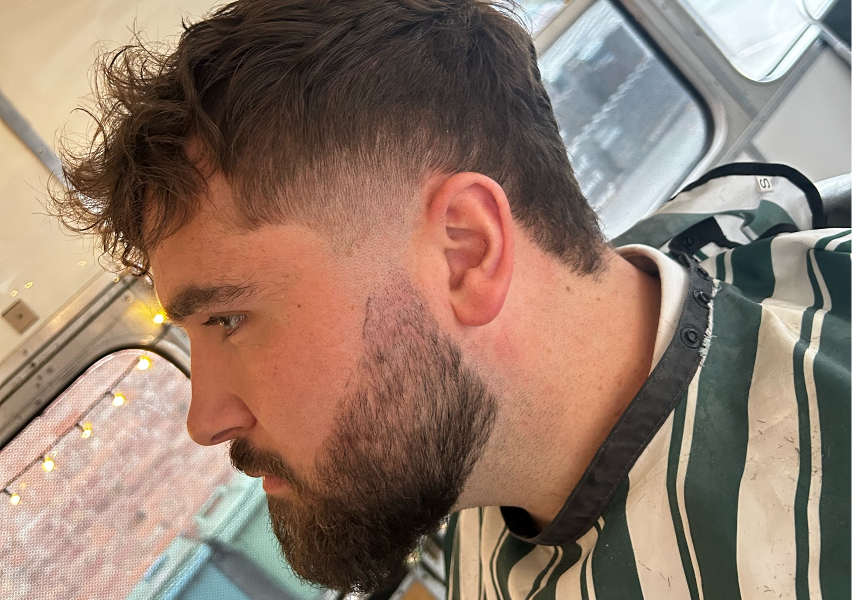 combo (hair and beard)