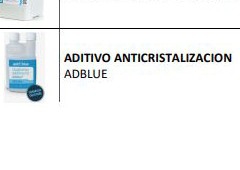 Aditivo anticristalizacion