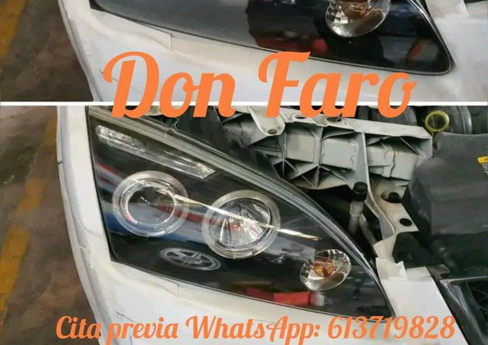 Pulido de faros 15€ / Faro 