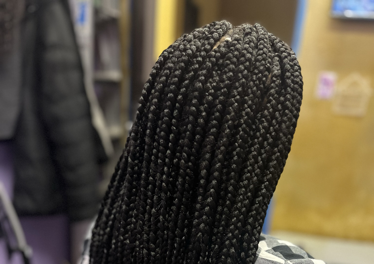 Smedium box braids 