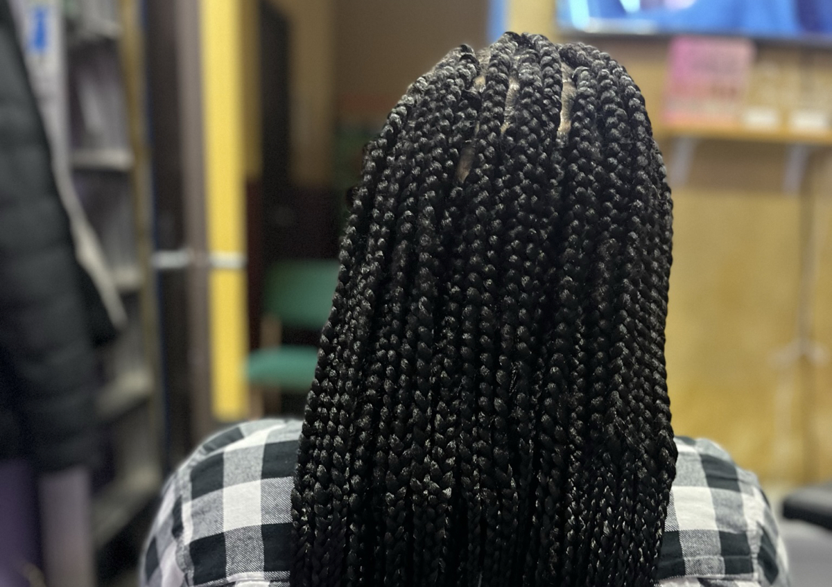 Medium box braids 