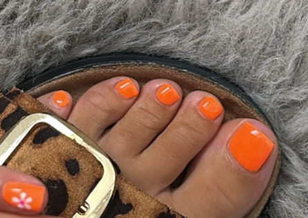 Gel Polish Toes