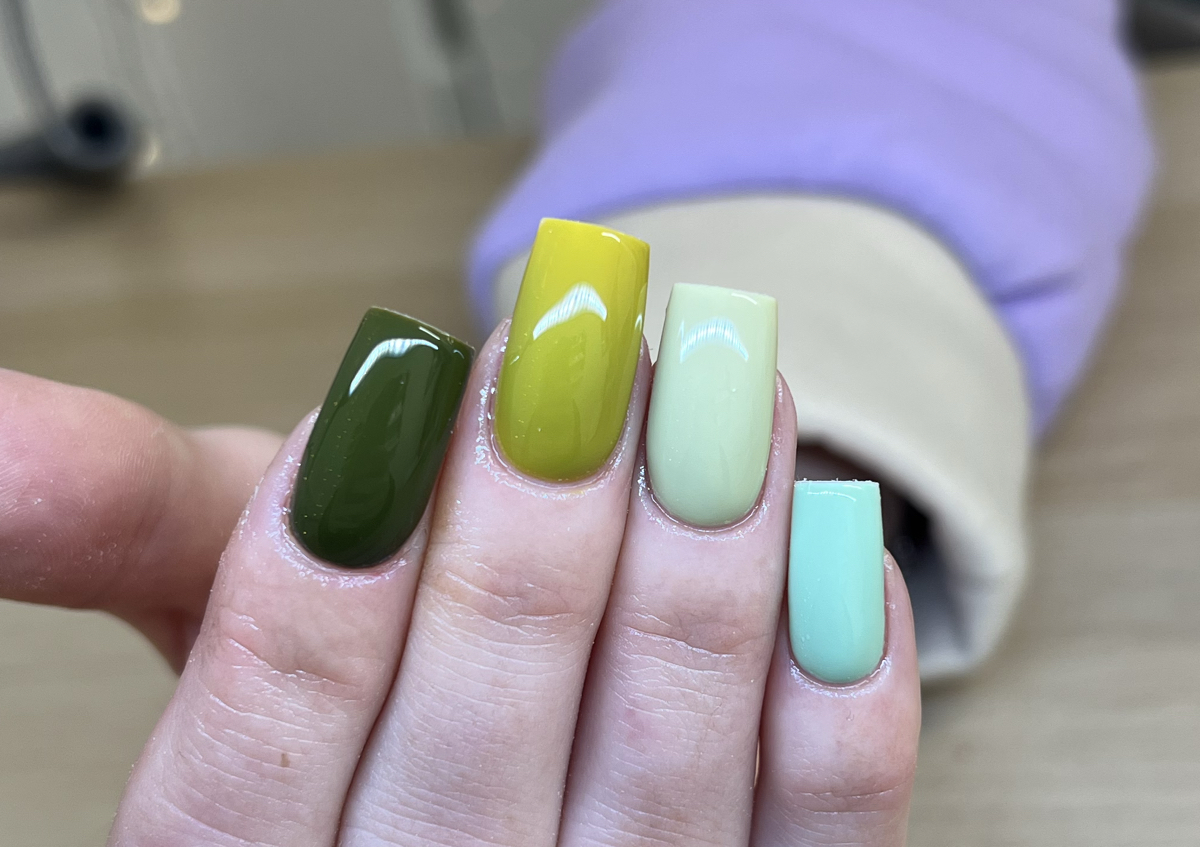 Acrylic Enhancement + Gel Polish