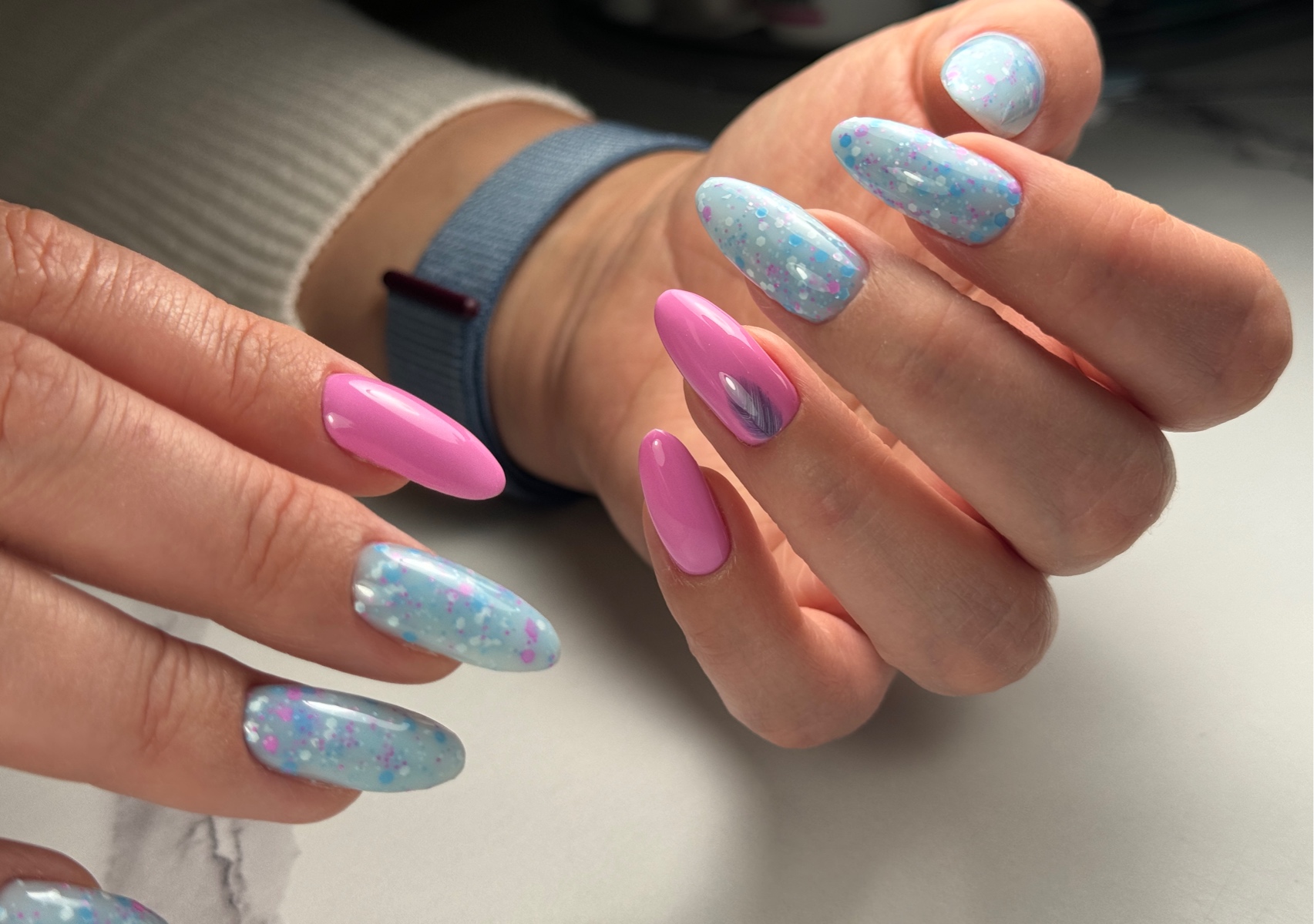 Gel Manicure long nails