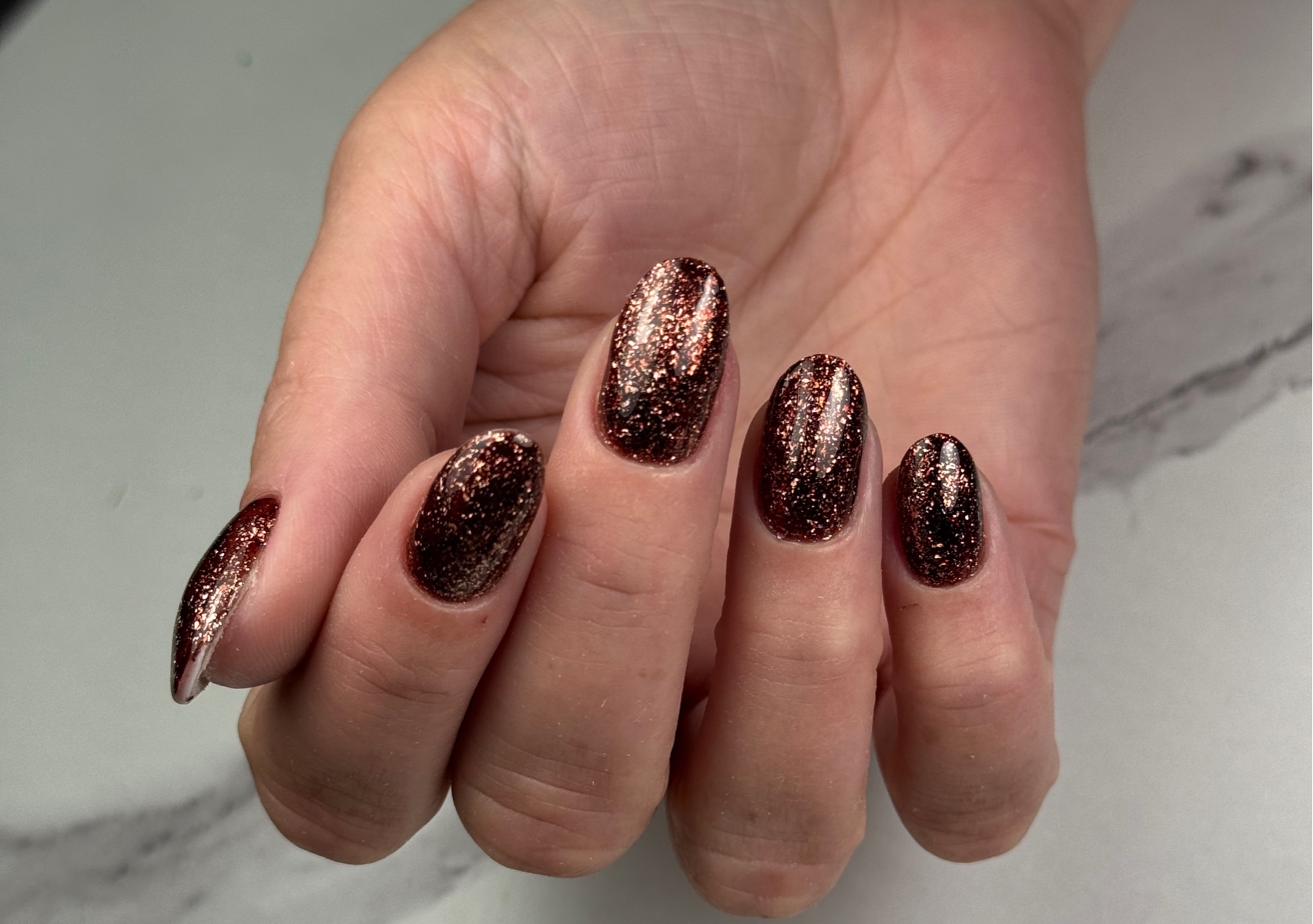 Hardgel manicure short-med