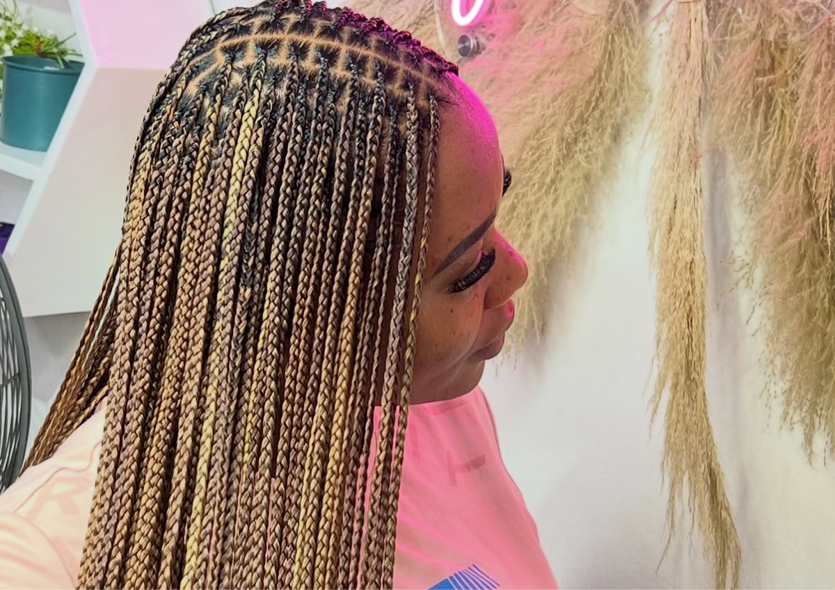 Knotless braids long 