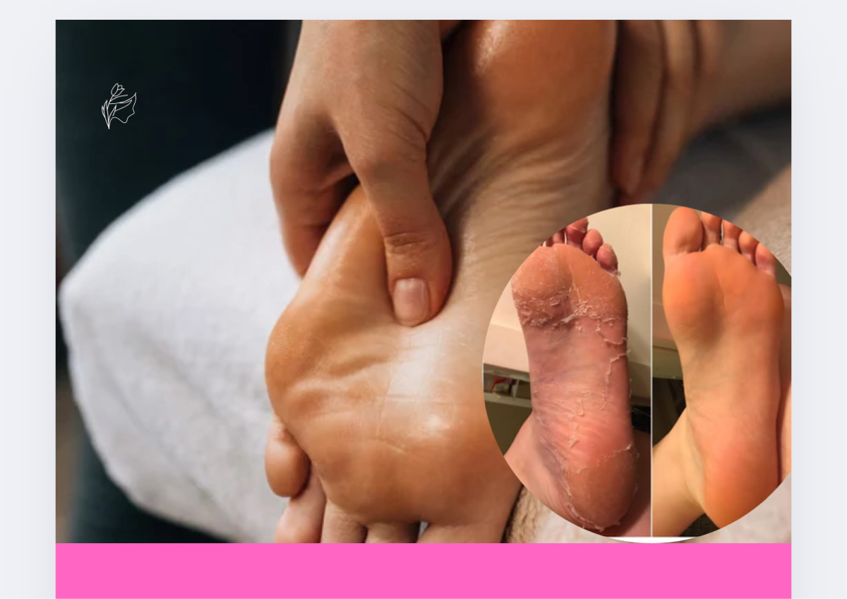 Foot peel and cuticle care 