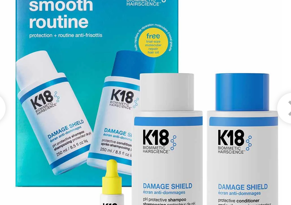 K18 Shield + Smooth Routine Kit