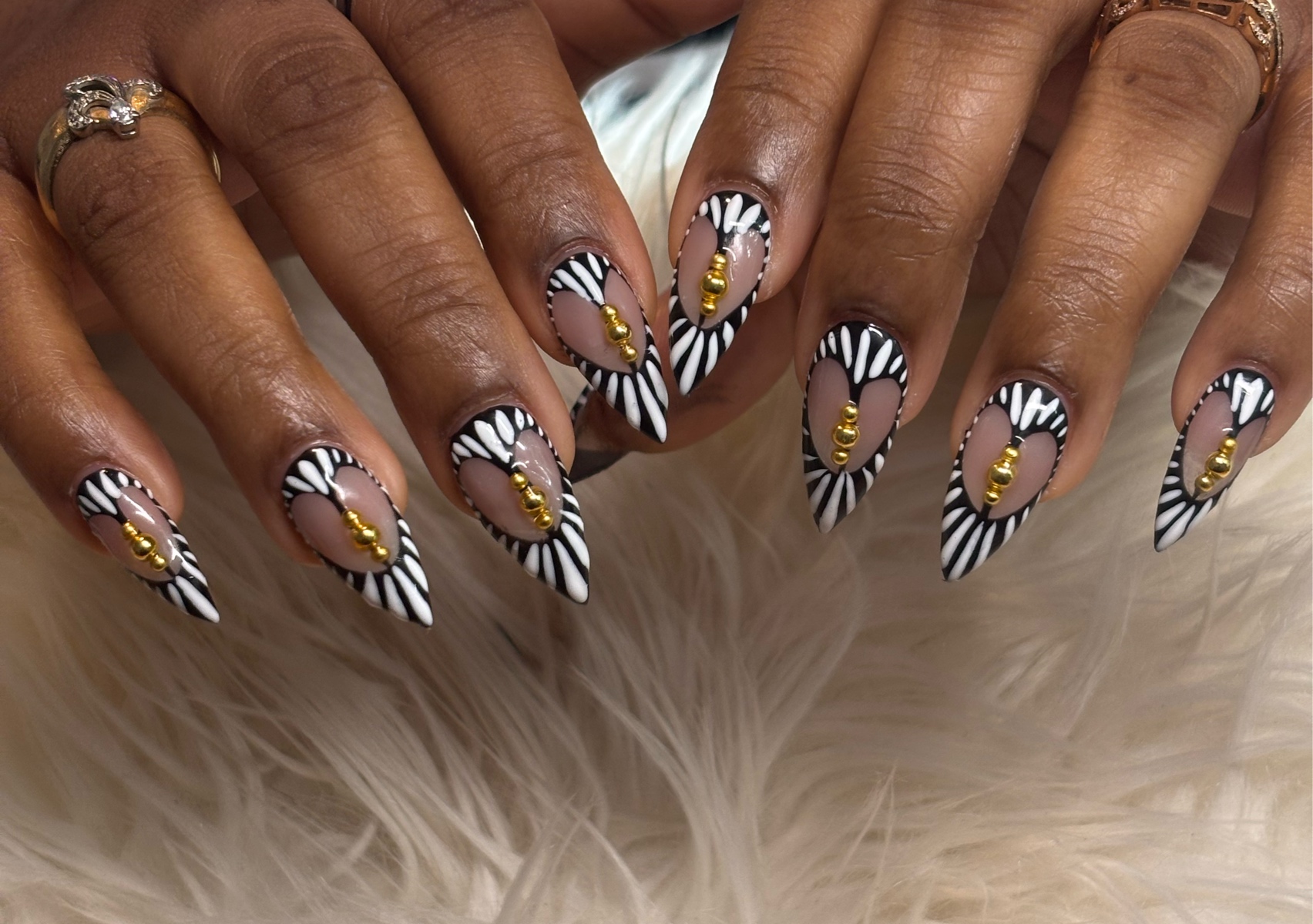 QUICKIE FULLSET  w/ NAIL ART