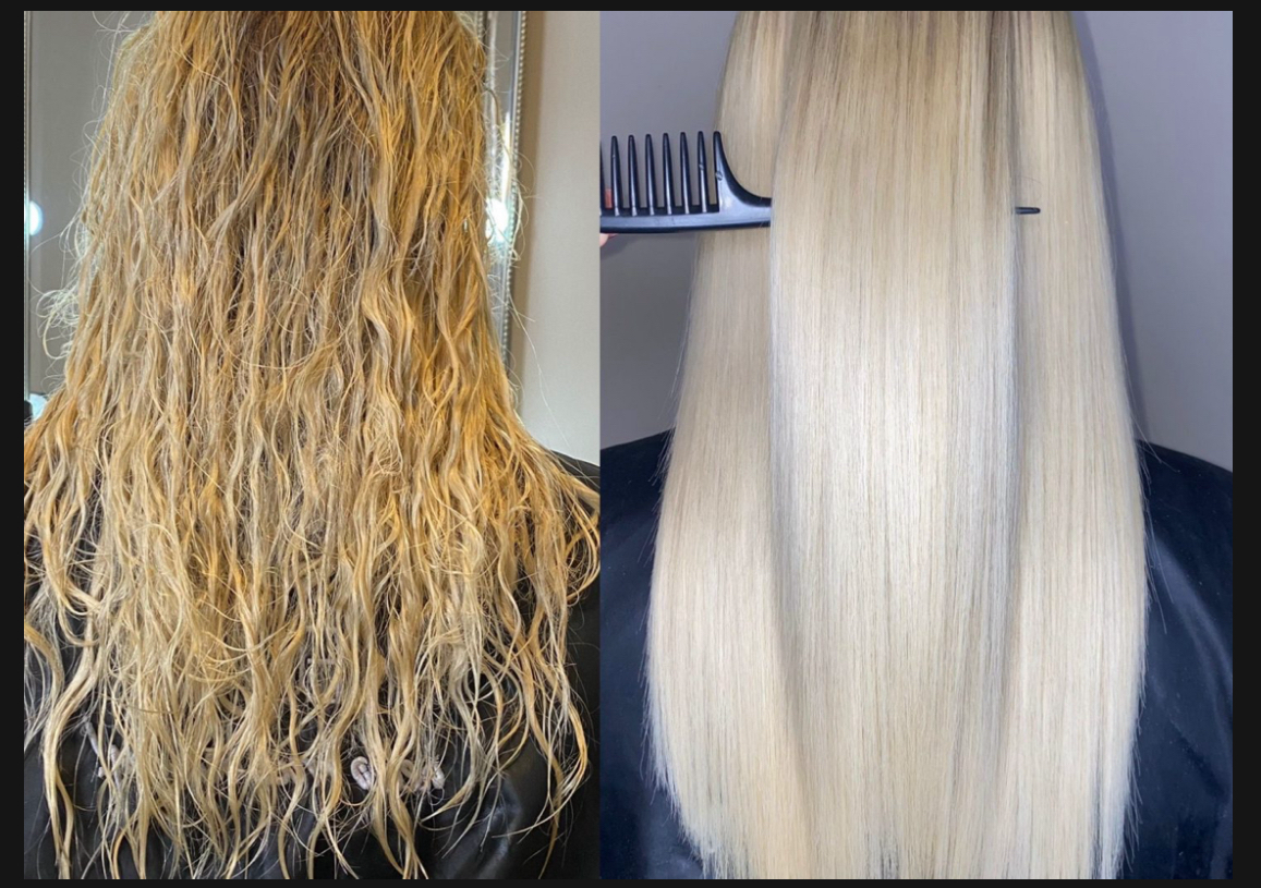 SOS Cold Molecular Reconstruction for rubberized and damaged hair