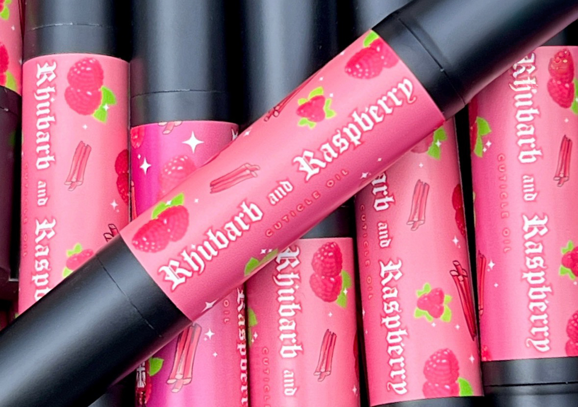 Rhubarb & Raspberry Cuticle Oil
