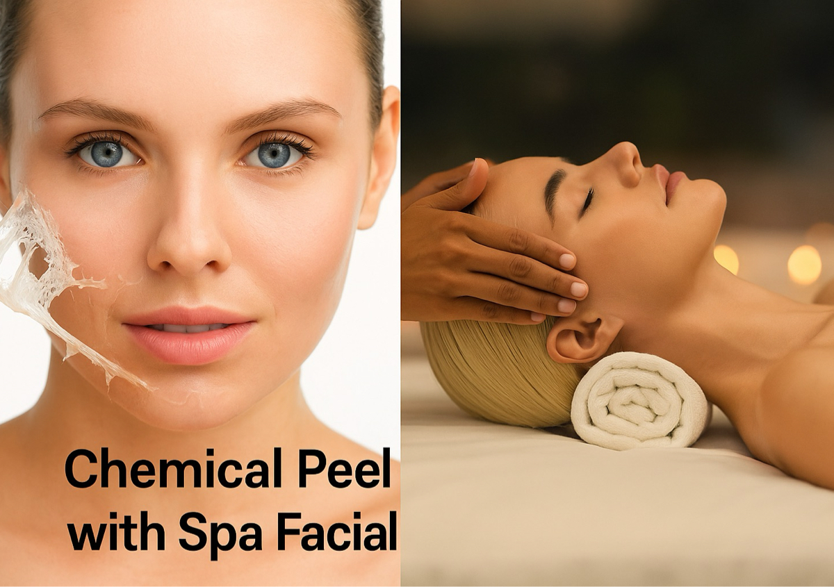  Chemical peel with Facial