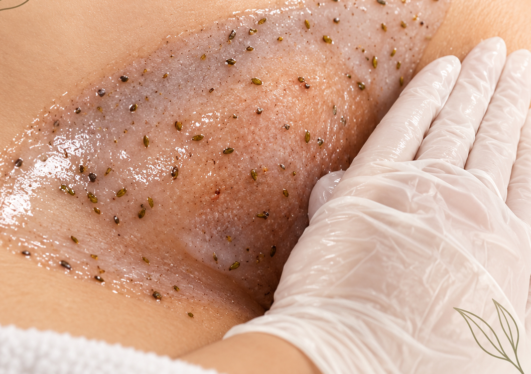 Vajacial (pubic area treatment)
