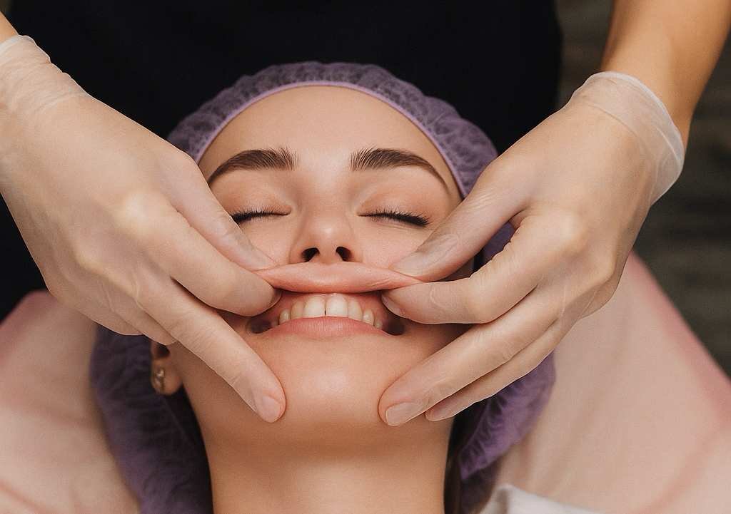 Face sculpting & buccal massage 