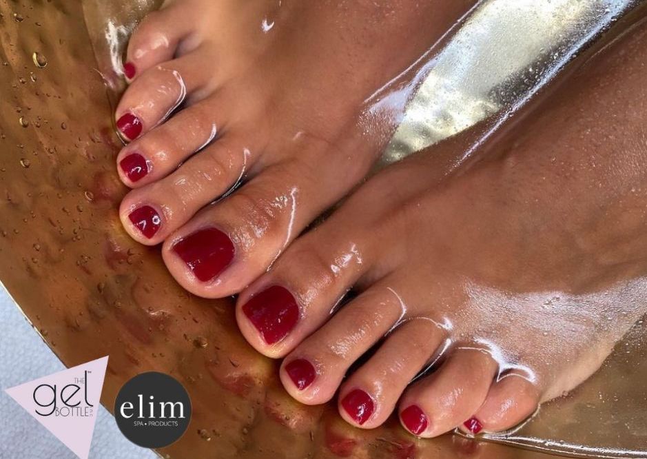 ELIM Luxury Pedicure with TGB Gel or Polish